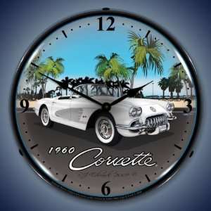  1960 Corvette Lighted Clock 