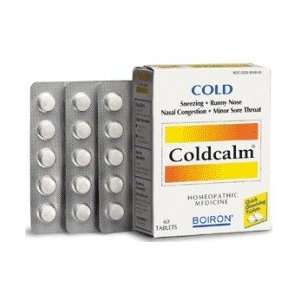  Boiron Coldcalm Cold Relief Quick Dissolving Tablets   60 