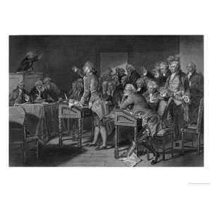  Patrick Henry Addressing the Virginia Assembly Giclee 
