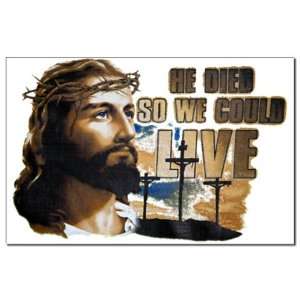  Mini Poster Print Jesus He Died So We Could Live 