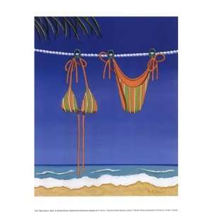  Beach Bound   Bikini   Poster by Michele Killman (9.5x11 