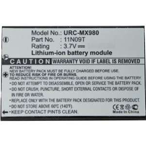  Replacement Battery for URC MX 980 Remote Electronics