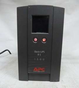 APC Back UPS RS 1500 Battery Back Up Power Supply UPS BR1500LCD *Holds 