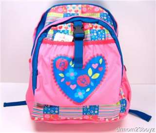 New NWT Hanna Andersson Be Right Backpack Floral Pink  