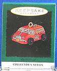 1995 Hallmark miniature On The Road Firetruck Ornament