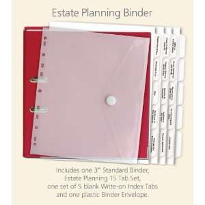  Estate Planning Binder and Estate Planner