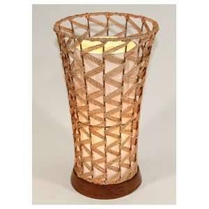  Woven String Uplight Table Lamp