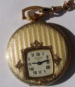One of a kind antique fancy Longines GOLD&enamel watch.Imperial 