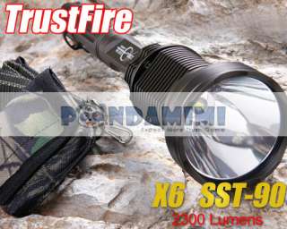 TrustFire SST 50 1300LM LED Flashlight Torch 5 Models  