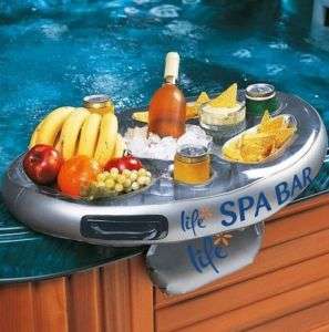 Life Floating Snack Tray Bar Caddy for Spa Hot Tub Pool  