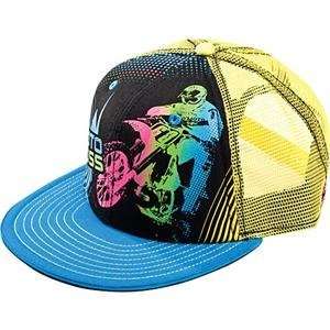    ONeal Racing OHollywood Trucker Hat   Black/Neon Automotive