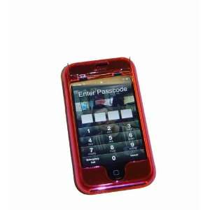  Apple Iphone 3Gs Crystal Case Red Cell Phones 