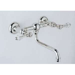 Rohl A1405/44LPPN Polished Nickel Country Wall Mount Bridge Faucet 