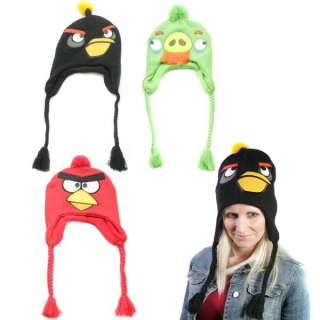 Angry Birds Trapper Hat Toboggan   Assorted Styles  