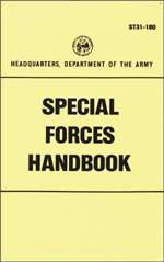 US ARMY ST31 180 SPECIAL FORCES HANDBOOK MANUAL REPRINT   BRAND NEW 