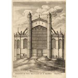   Hollar   Windsor. St Georges Chapel. W. end