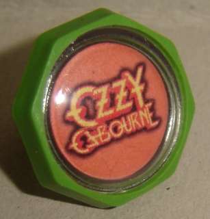 OZZY OSBOURNE Argentina PLASTIC RING premium ceral toy  
