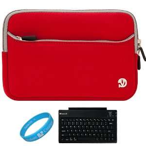 Red Carrying Sleeve for Samsung GALAXY Tab 7.0 Plus Android Honeycomb 