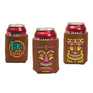  12 Tiki Art Beer Can Bar Koozies/insulators Kitchen 