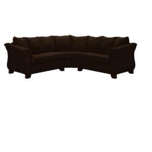  Adrian Chocolate 2 PC Sectional