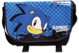 Sonic the Hedgehog Head Messenger Bag NEW  
