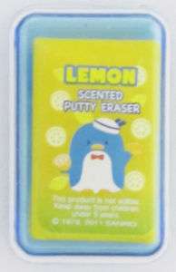 Sanrio Tuxedo Sam Scented Putty Eraser (Lemon)~KAWAII  
