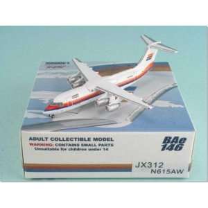  Jet X United Express BAe146 N615AW Model Airplane 
