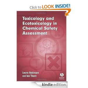 Toxicology & Ecotoxicology in Chemical Safety Assessment Laura 