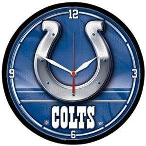  Indianapolis Colts NFL Round Wall Clock