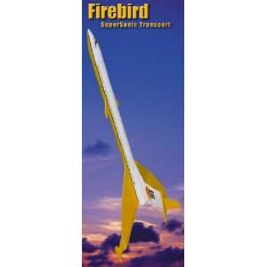   Works Firebird SuperSonic Transport Model Rocket Kit Toys & Games