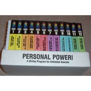   by Anthony Robbins (Set of 12 VHS Tapes plus Journal in Shelf Box