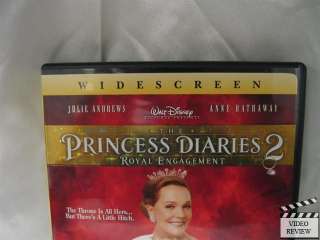 Princess Diaries 2 Royal Engagement (DVD, 2004, Wid 786936242652 