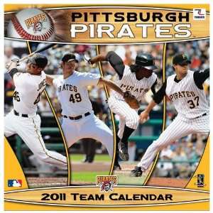   Pirates 2011 Calendar 12x12 Team Wall Calendar
