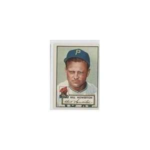  1952 Topps #167   Bill Howerton Sports Collectibles