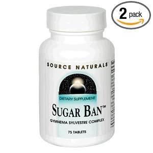  Source Naturals Sugar Ban, 75 Tablets (Pack of 2) Health 