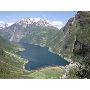  Geiranger Fjord Seen from Flydalsgjuvet, Western Fiordlands, Norway 