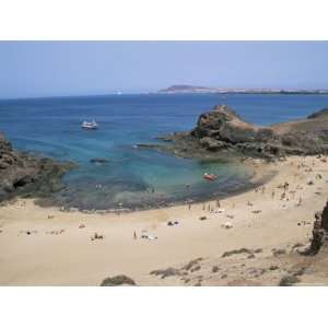 Playa De Papagayo, Lanzarote, Canary Islands, Spain, Atlantic Premium 
