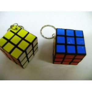  Rubix Cube Key Ring   3 x 3 cm [Kitchen & Home]