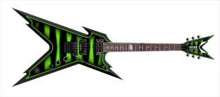   Dean Razorback Guitar   Slime B.bee with Case Musical Instruments