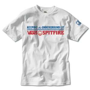  Vans Spitfire Underground T Shirt 2011   Small Sports 