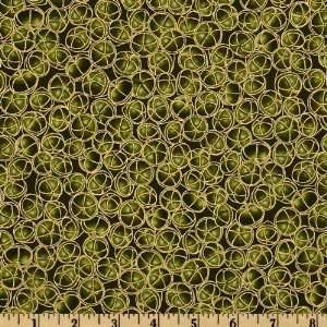  44 Wide Under The Australian Sun Nuts Olive Fabric By 