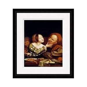  Unequal Love Or The Mismatched Couple Framed Giclee Print 