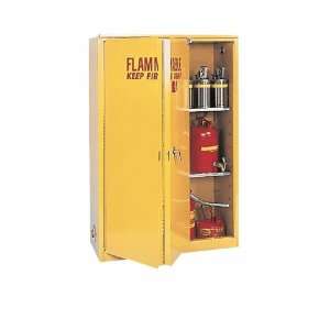  Flammable Storage Cabinet, Self Closing Door, 45 Gallon 
