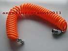 9M 8mmx5mm Air Compressor spring pu pipe recoil hose + quick connector