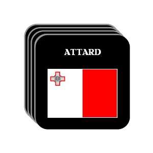  Malta   ATTARD Set of 4 Mini Mousepad Coasters 