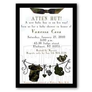  Attn Hut Camouflage Baby Shower Invitations (Boy) Health 