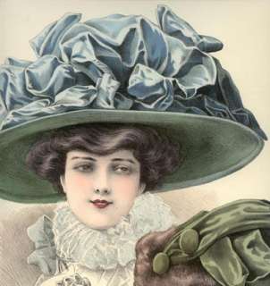 MODISTE UNIVERSELLE Oct,1908   Babies HATS  