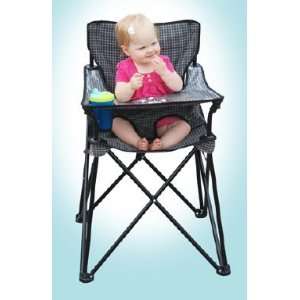  ciao baby 4 Count Portable High Chair, Black Baby