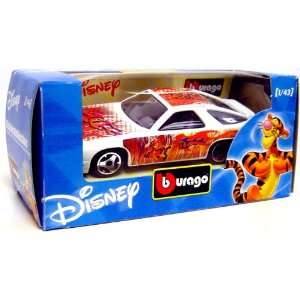   Burago 1/43 Scale DieCast Car Tigger [White Paint Job] Toys & Games