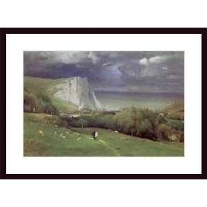   Etretat   Artist George Inness  Poster Size 22 X 28